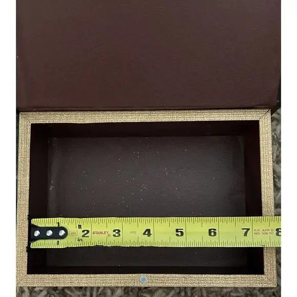 Book Display Ship Hollow Secret Compartment Trinket Box Hide Valuables Nautical - Picture 7 of 11